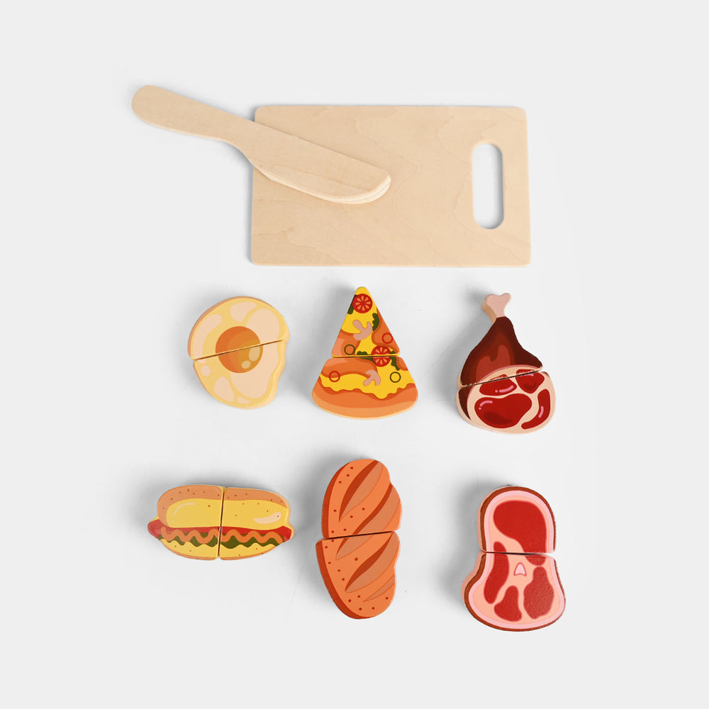 Wooden Cut Food
