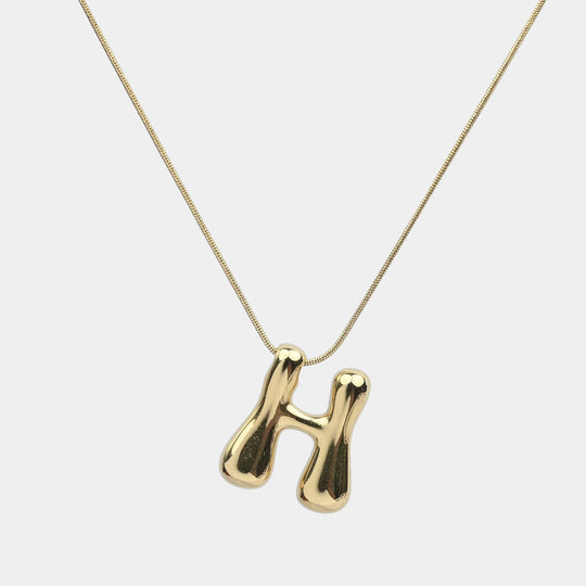 Necklace & Alphabet Pendant for Girls