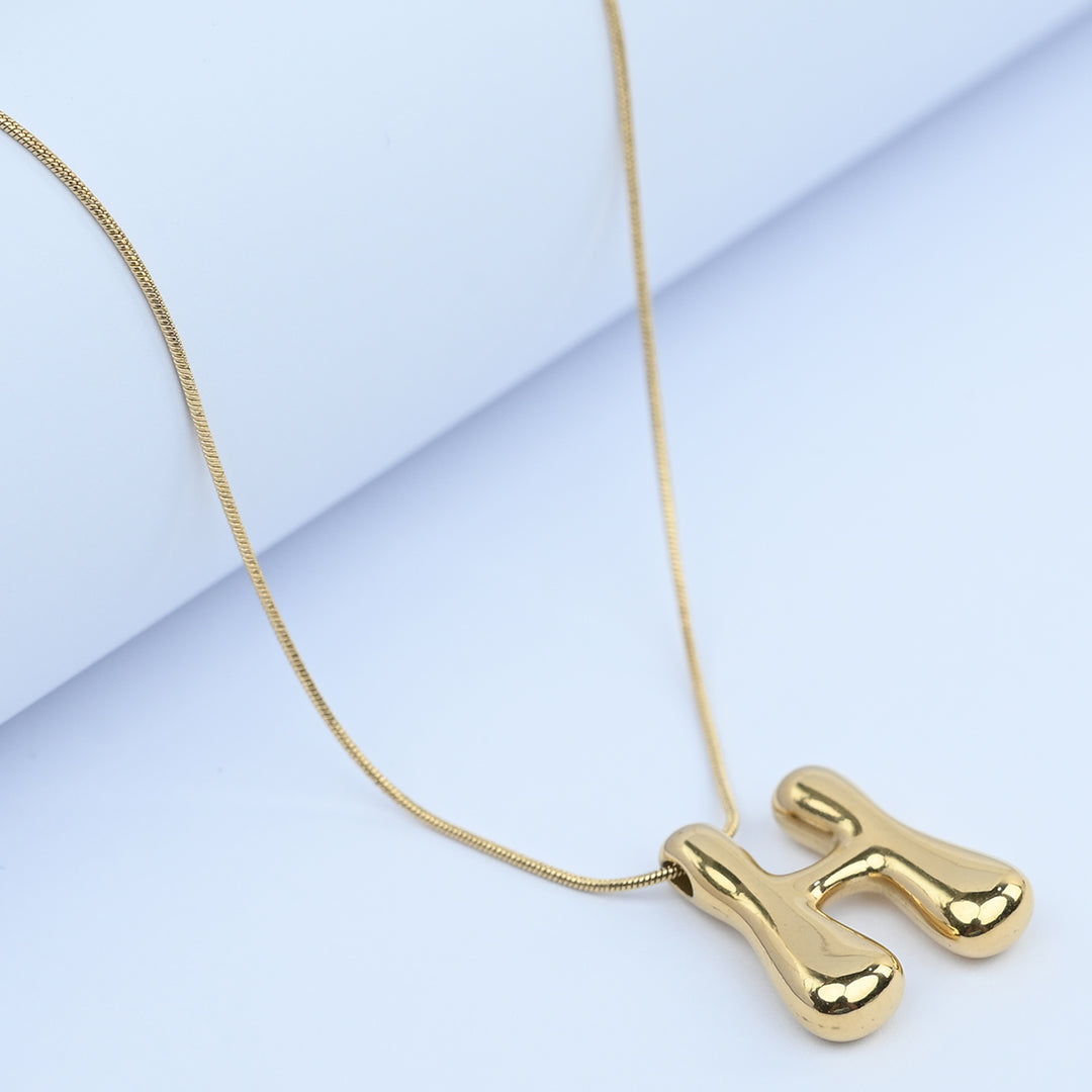 Necklace & Alphabet Pendant for Girls
