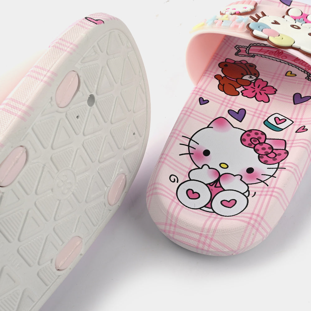 Girls Slippers DF-204-L.Pink