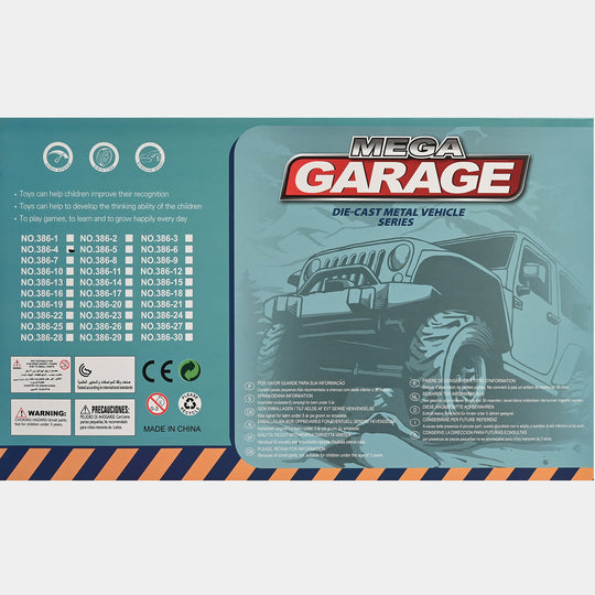 Die-Cast Metal Vehicle Garage Set