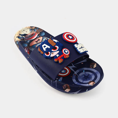 Boys Slippers DF-201-NAVY