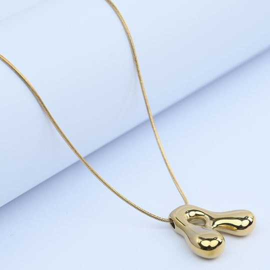 Necklace & Alphabet Pendant for Girls