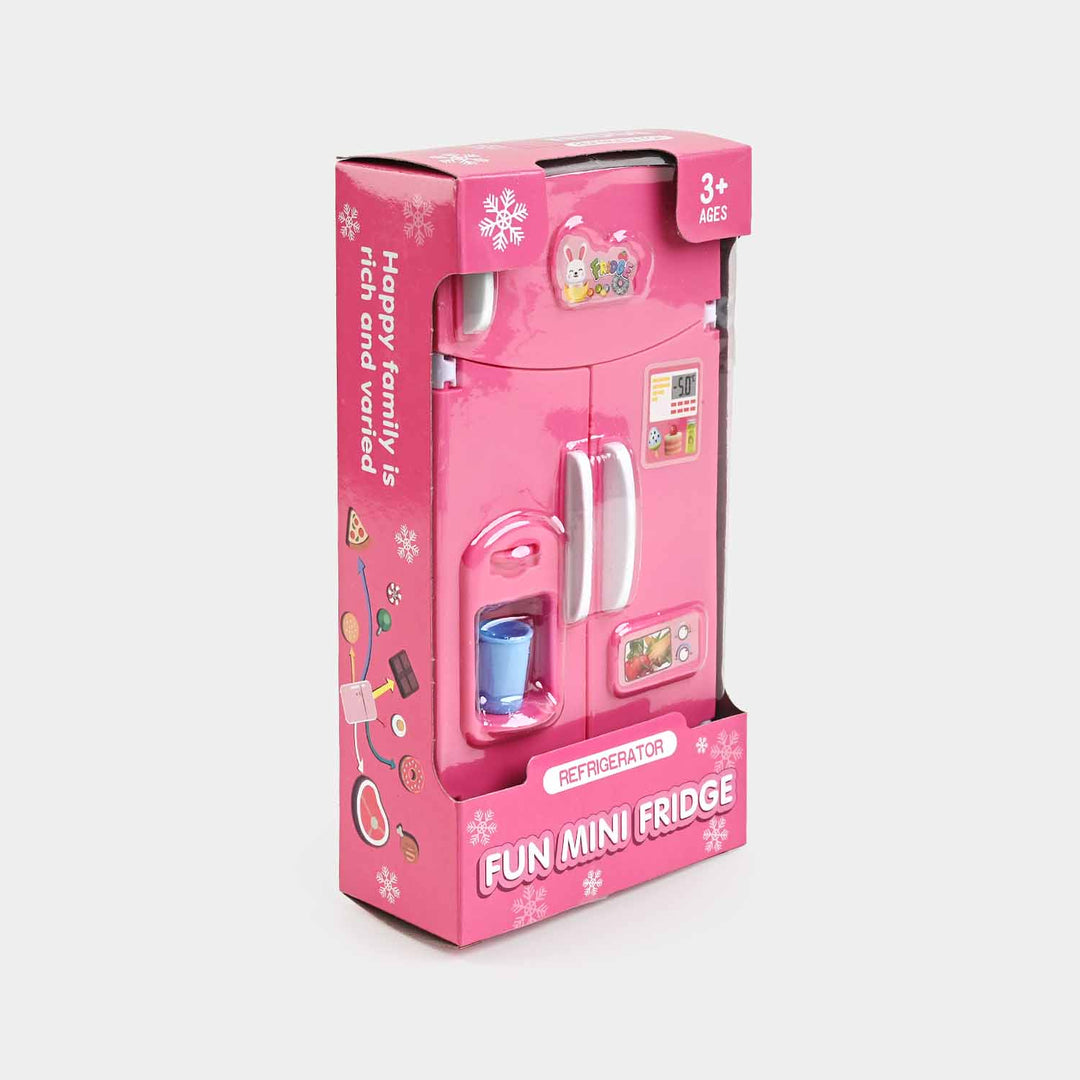 Mini Refrigerator Play Set For Kids