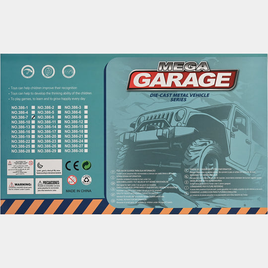Die-Cast Metal Vehicle Garage Set