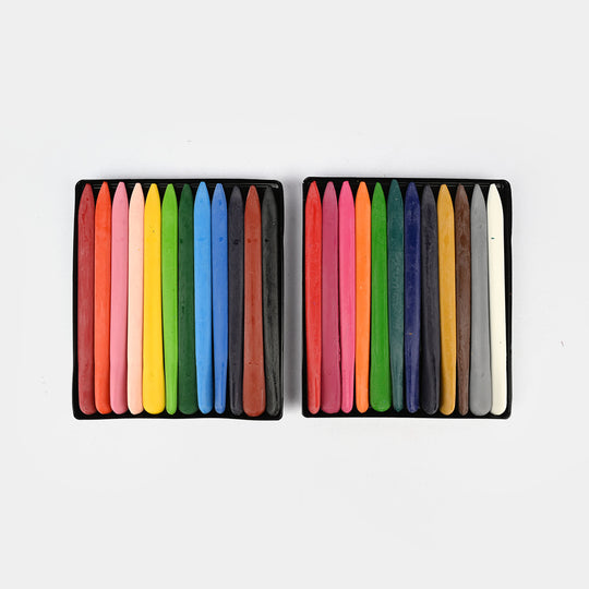 Triangle Plastic Crayons – 24 Colors | Safe & Easy-Grip for Kids