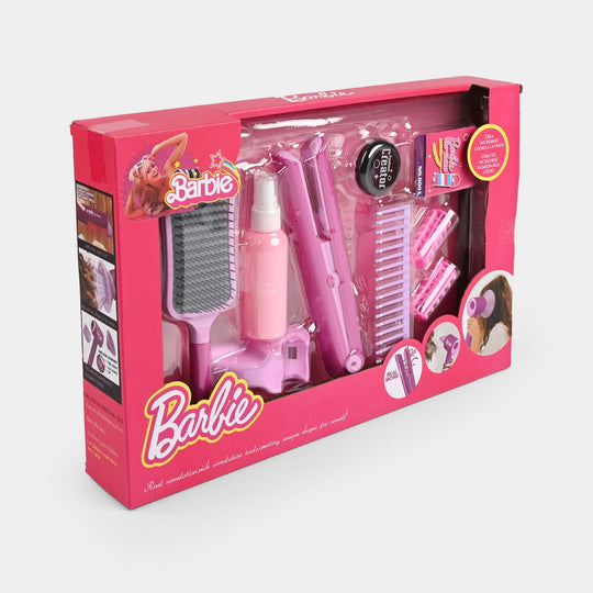 Hair Dressing Set With Light & Sound For Girls