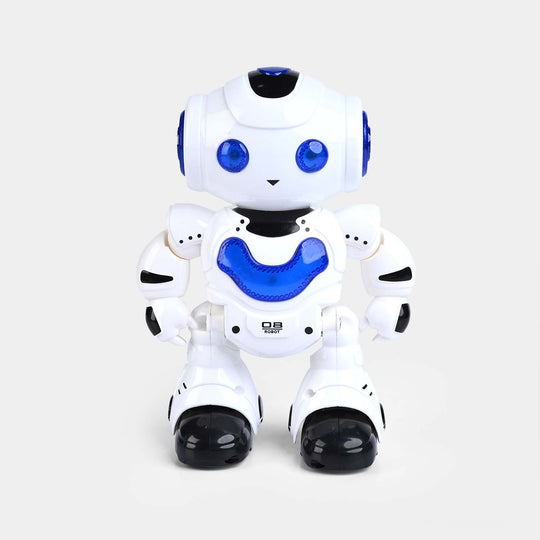 Dance Robot Toys For Kids 3D Light Music Action Figure