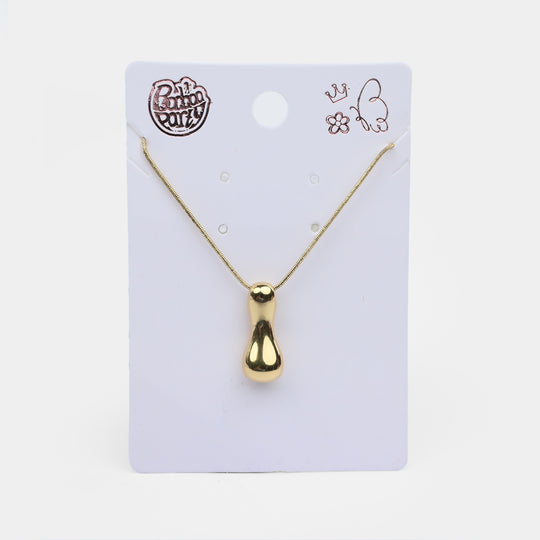 Necklace & Alphabet Pendant for Girls