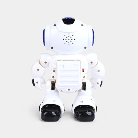 Dance Robot Toys For Kids 3D Light Music Action Figure