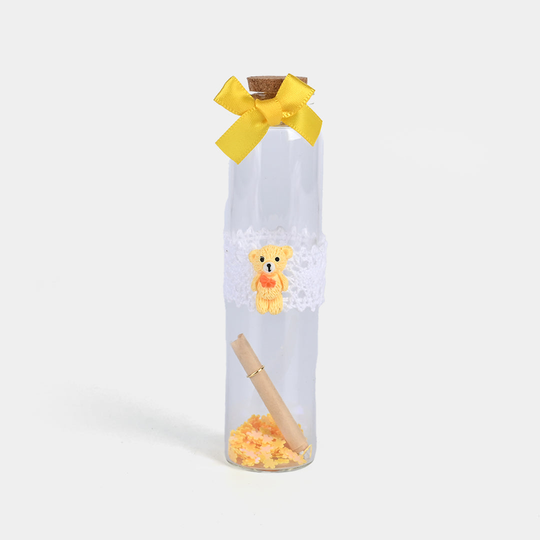 Mini Glass Message Bottle
