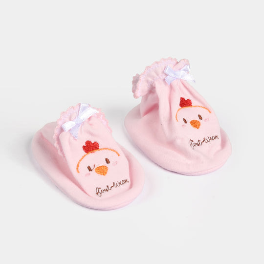Soft Cotton Baby Booties/Socks | 6-9M