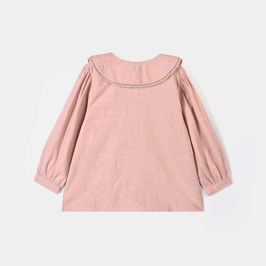 Girls CVC Co-Ord Set Stars-Powder.Pink
