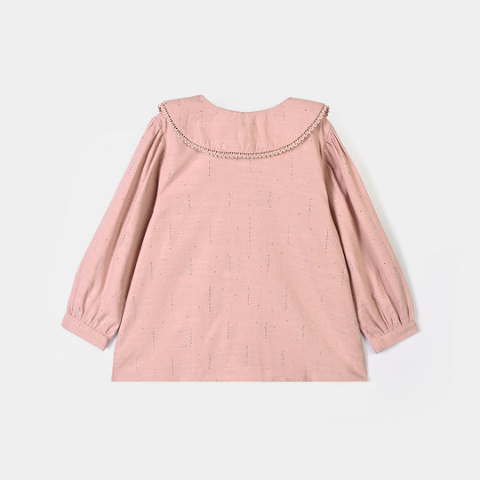 Girls CVC Co-Ord Set Stars-Powder.Pink