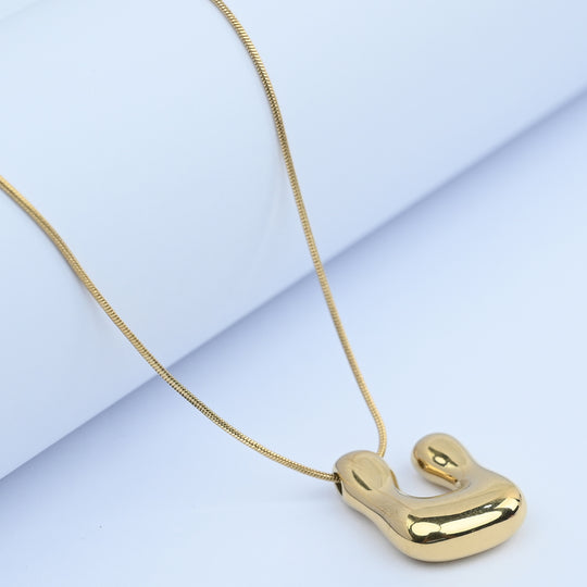 Necklace & Alphabet Pendant for Girls