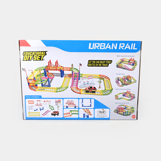 Electric Railway Track Play Set For Kids