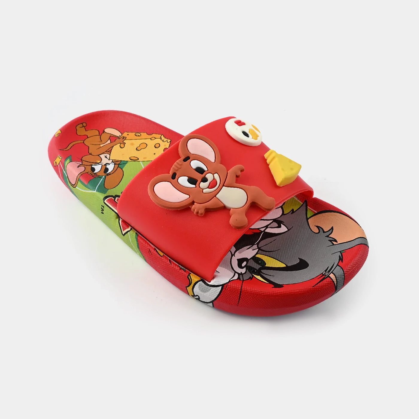 Boys Slippers DF-202-Red