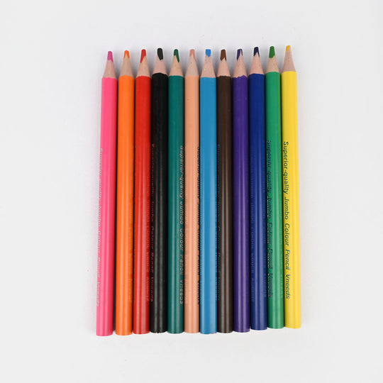 Jumbo Colour Pencil Set – 12 PCS