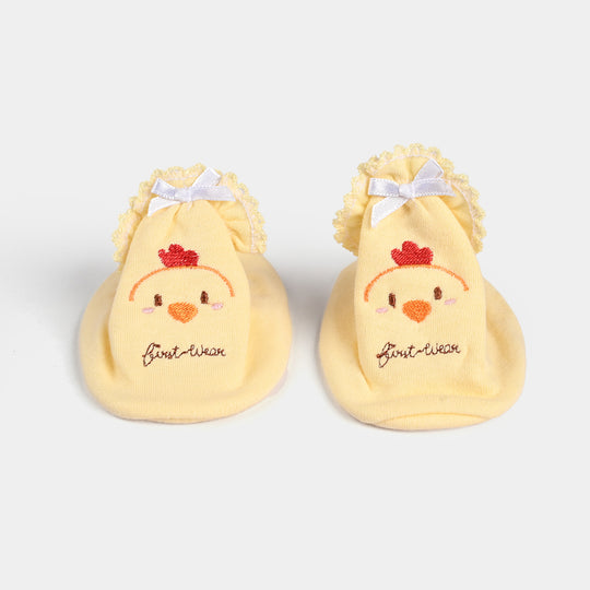 Soft Cotton Baby Booties/Socks | 6-9M