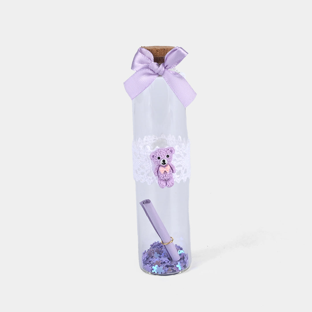 Mini Glass Message Bottle