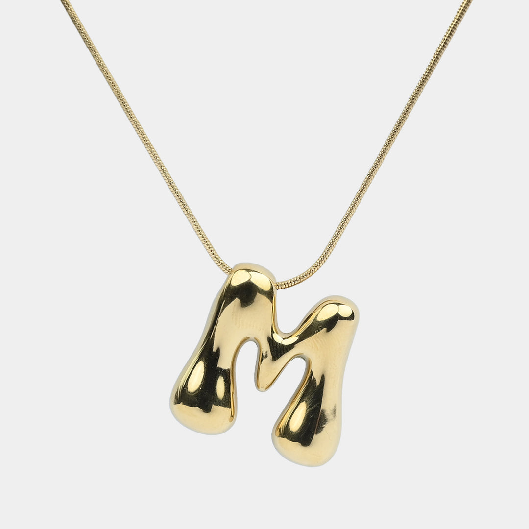 Necklace & Alphabet Pendant for Girls