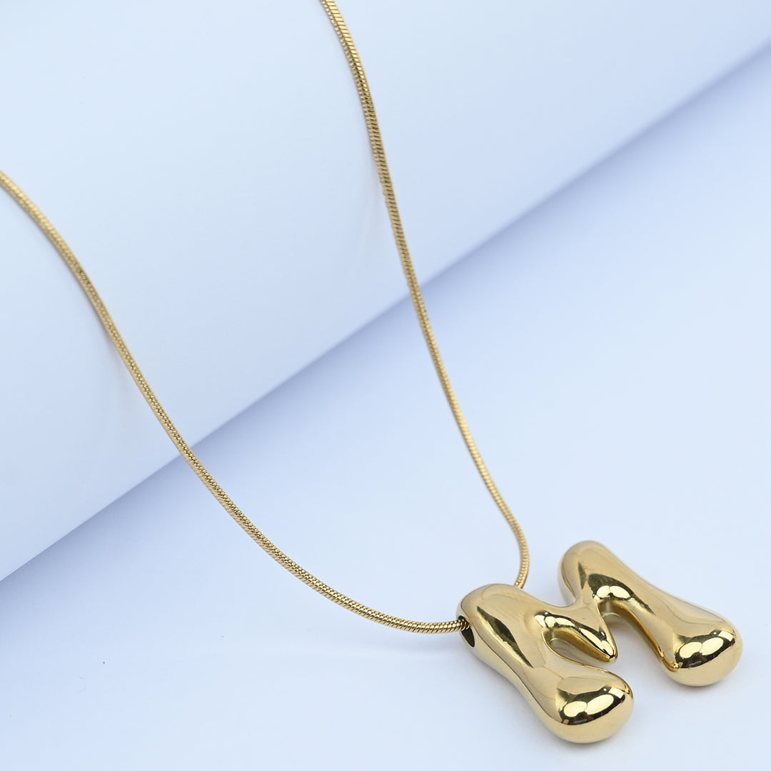Necklace & Alphabet Pendant for Girls
