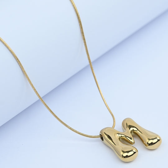 Necklace & Alphabet Pendant for Girls