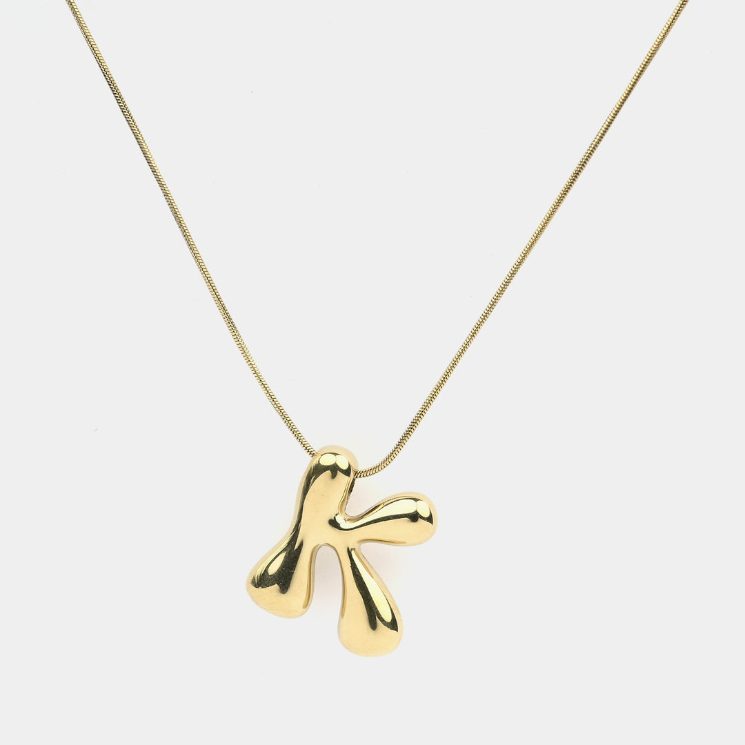 Necklace & Alphabet Pendant for Girls