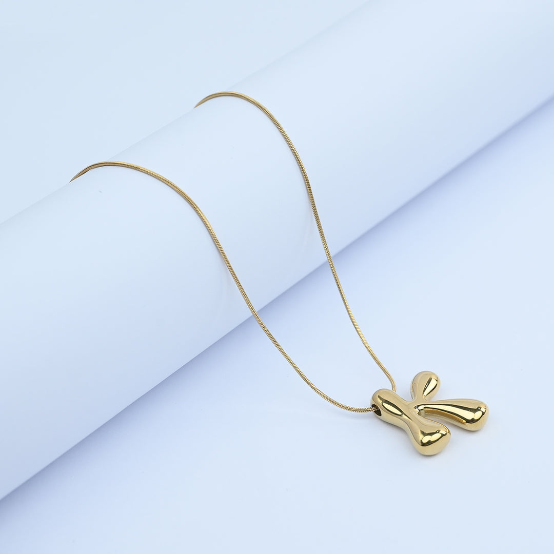 Necklace & Alphabet Pendant for Girls