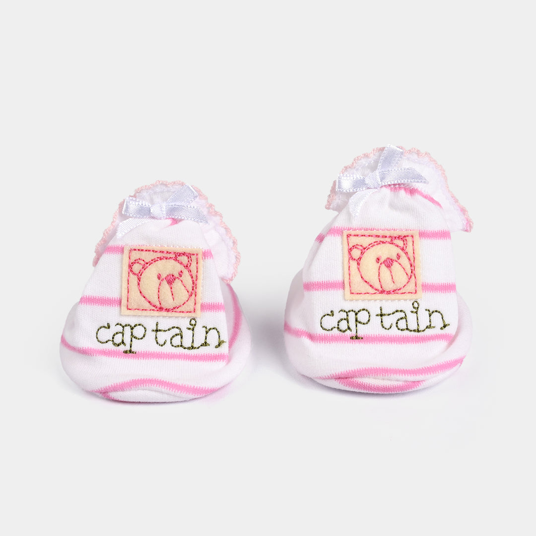 Soft Cotton Baby Booties/Socks | 6-9M