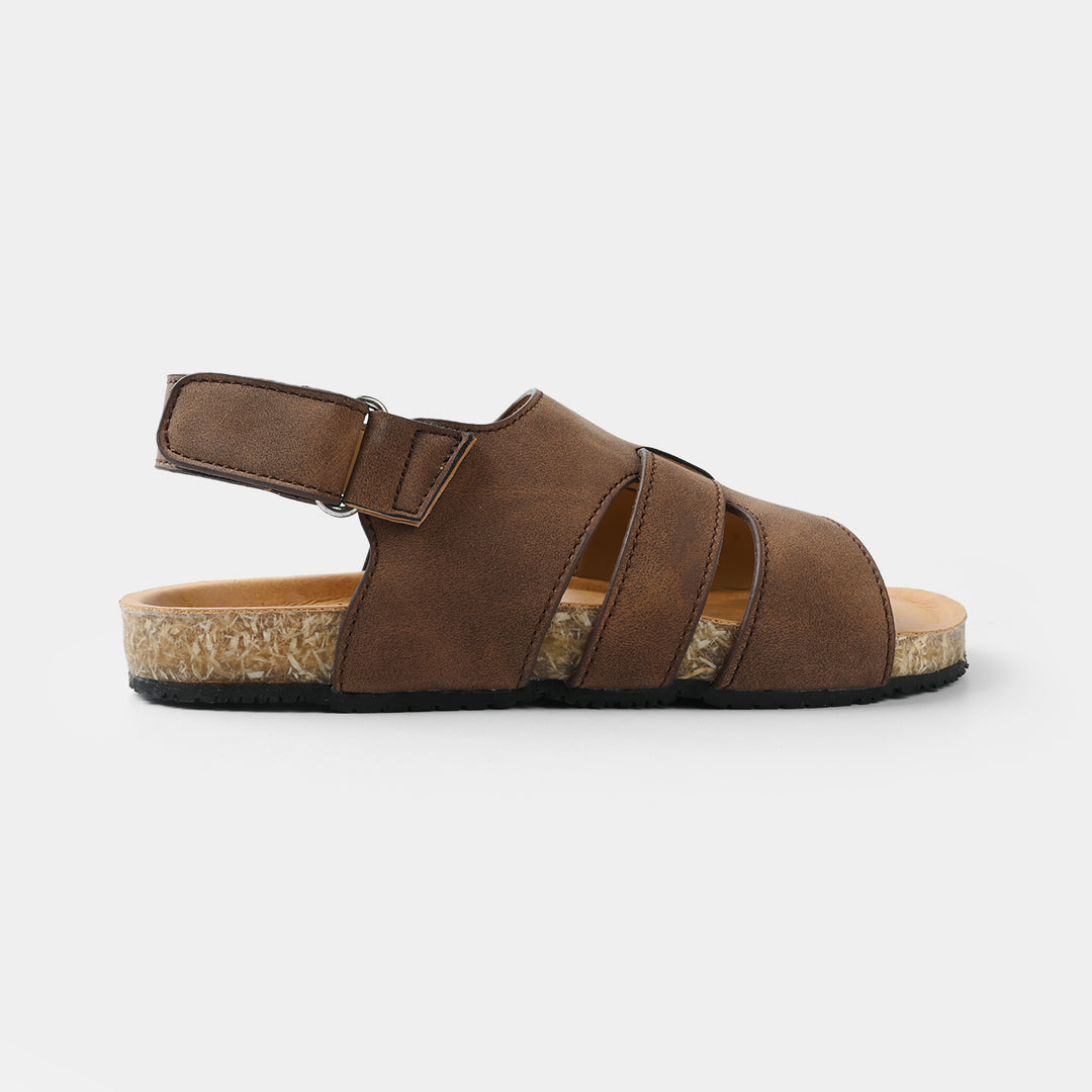 Boys Sandal PD-34-BROWN