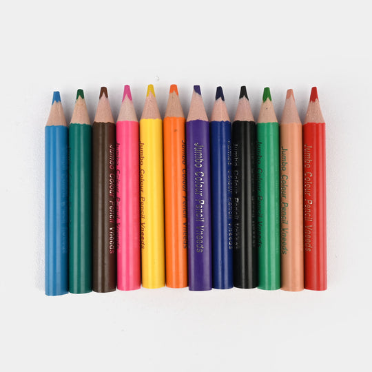 Jumbo Colour Pencil Set – 12 PCS
