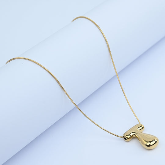Necklace & Alphabet Pendant for Girls