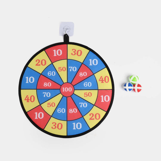 Kids Play Dart Board 36CM with Sticky Balls