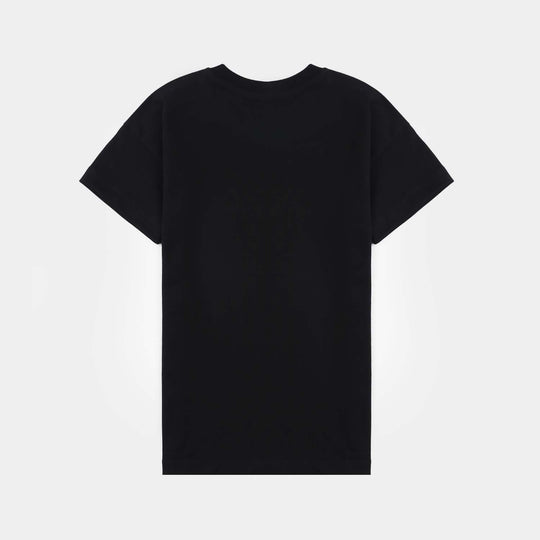 Boys Cotton Jersey T-Shirt H/S-Jet Black