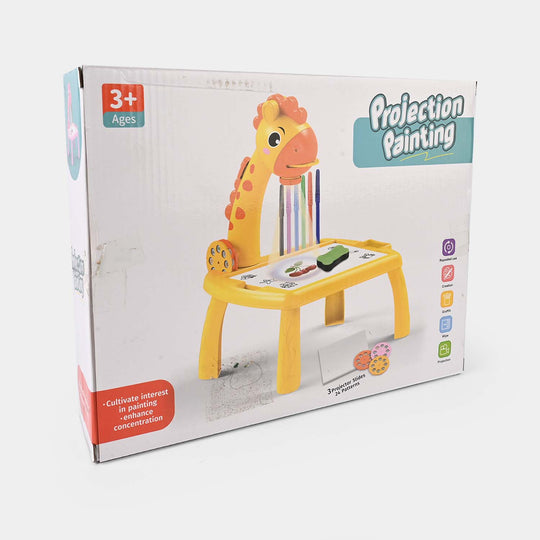 Projection Board With Light & Music For Kids