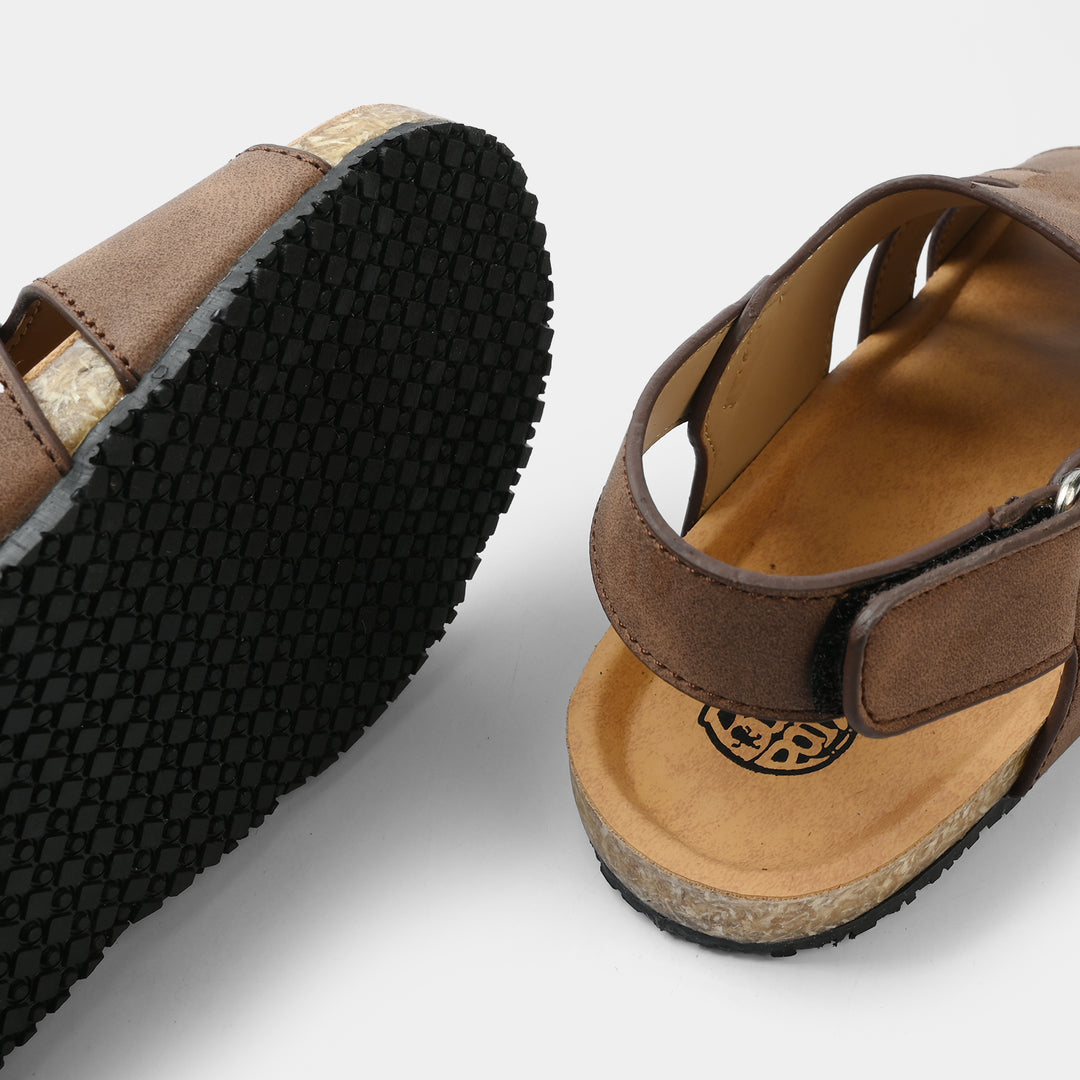 Boys Sandal PD-34-BROWN