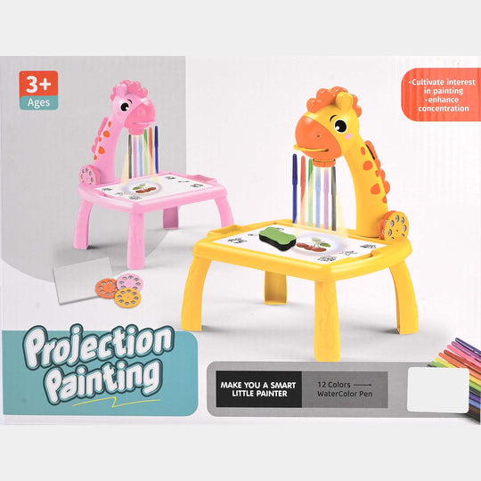 Projection Board With Light & Music For Kids
