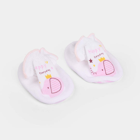Soft Cotton Baby Booties/Socks | 3-6M