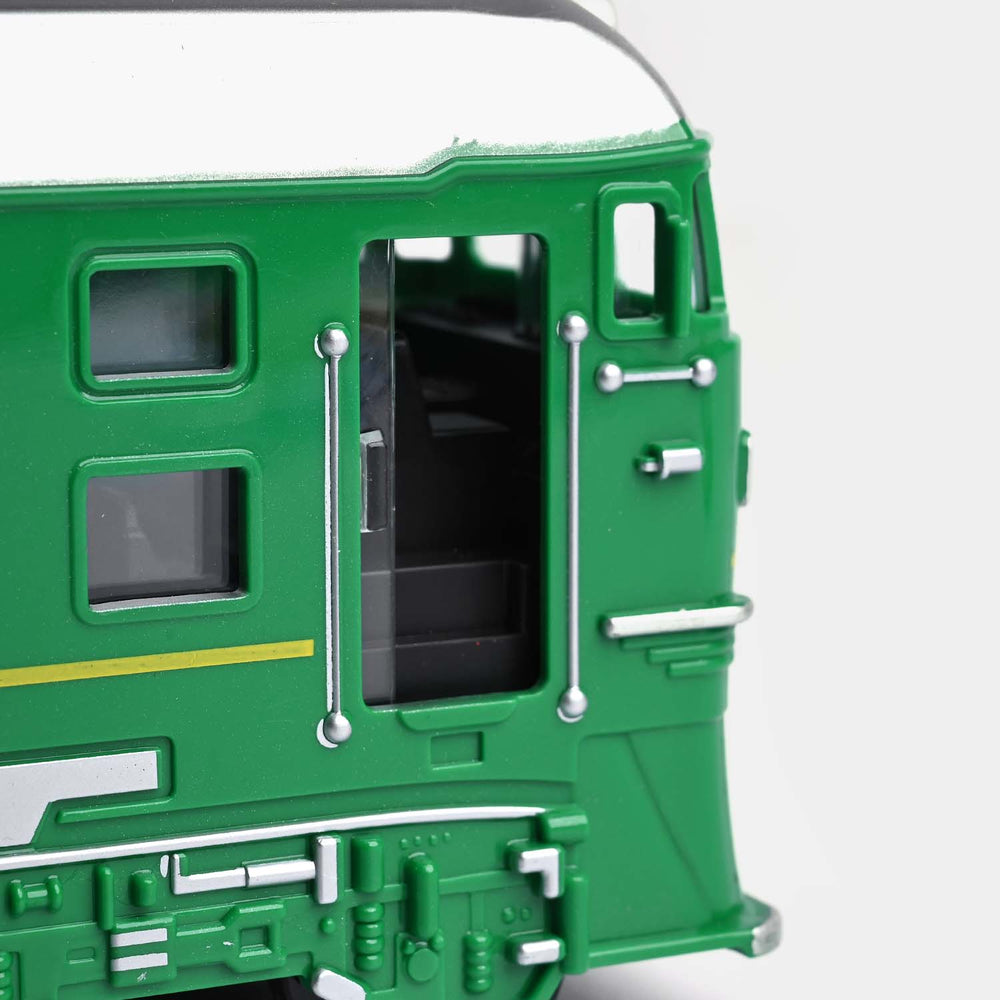 Simulation Green Double-headed Train with Lights & Music