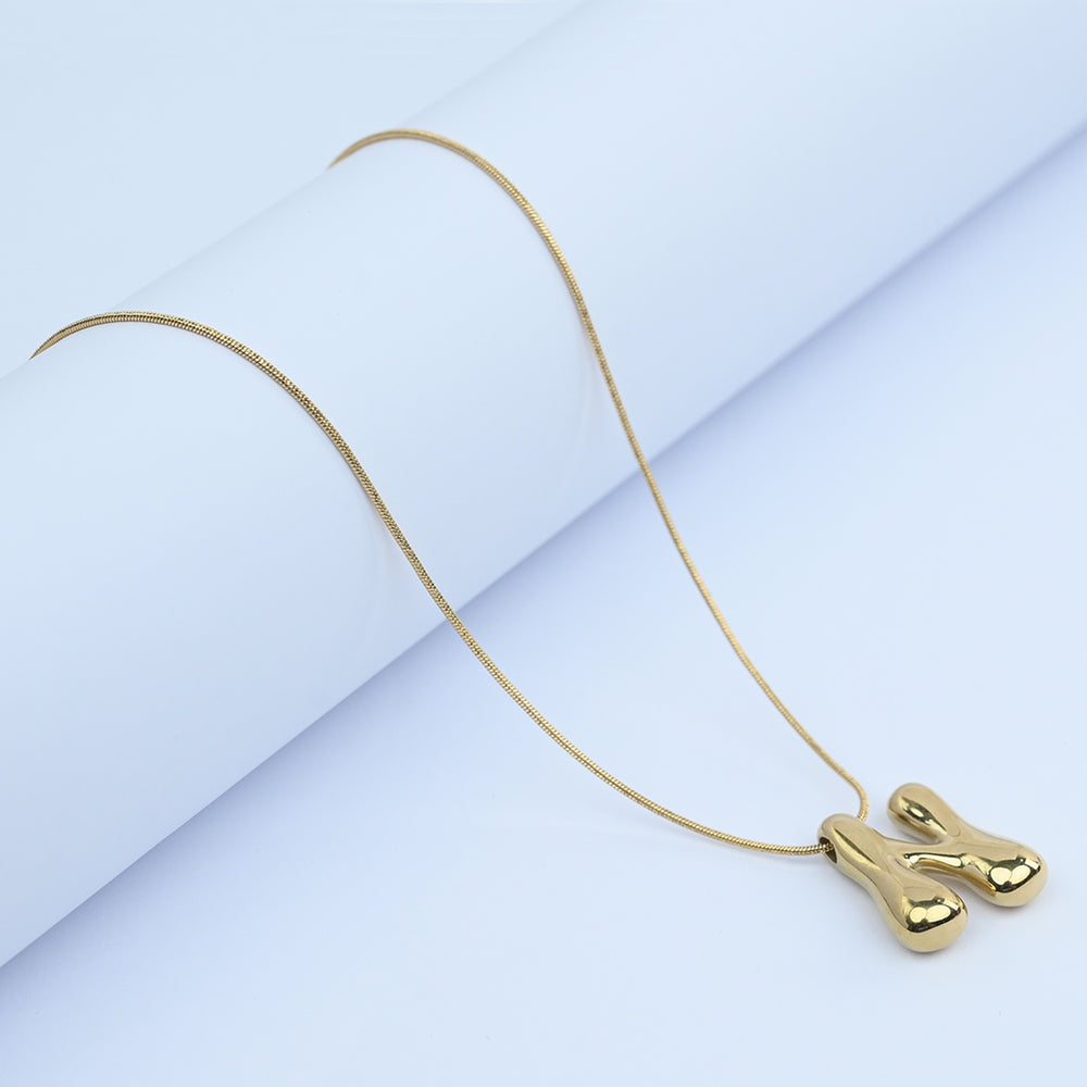 Necklace & Alphabet Pendant for Girls