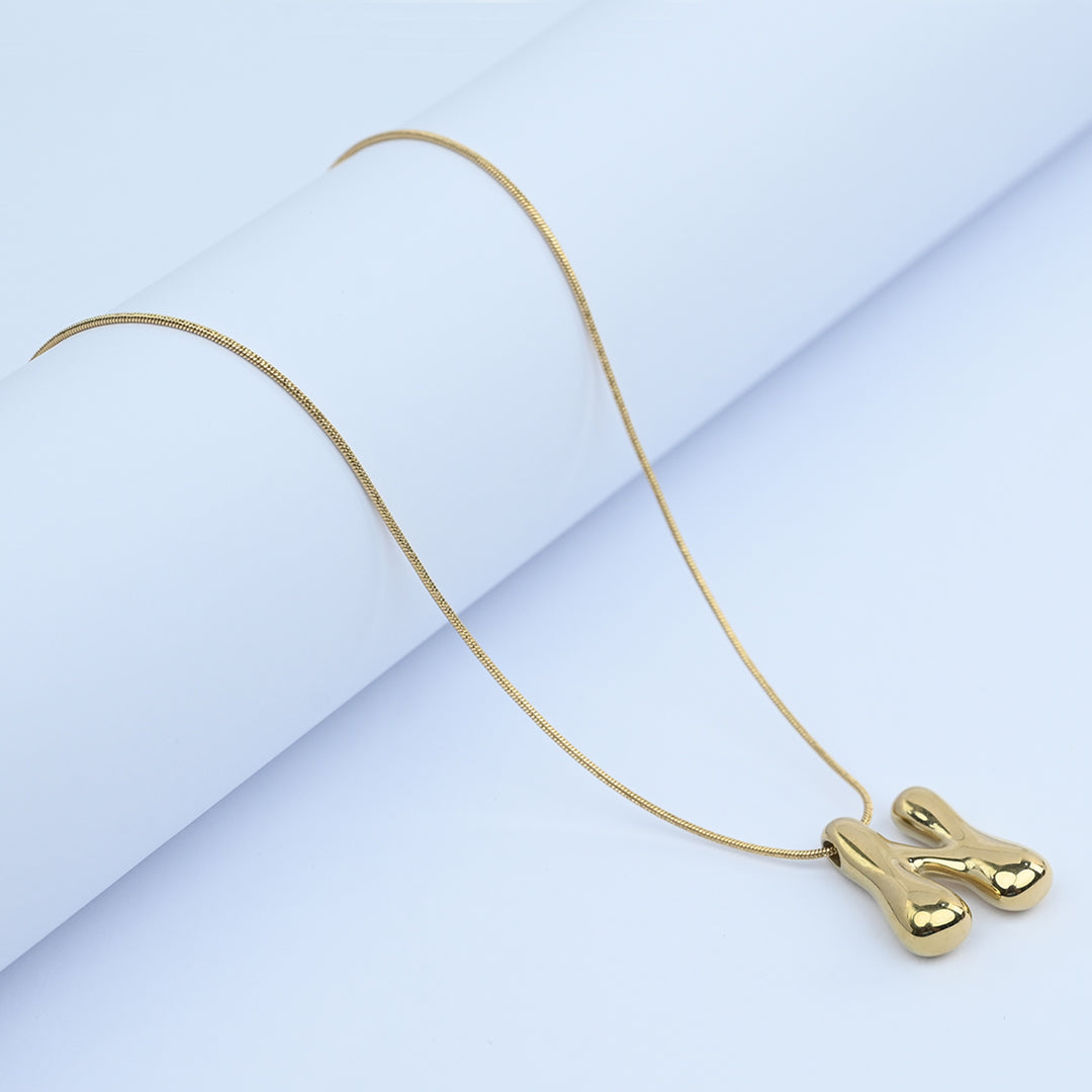 Necklace & Alphabet Pendant for Girls