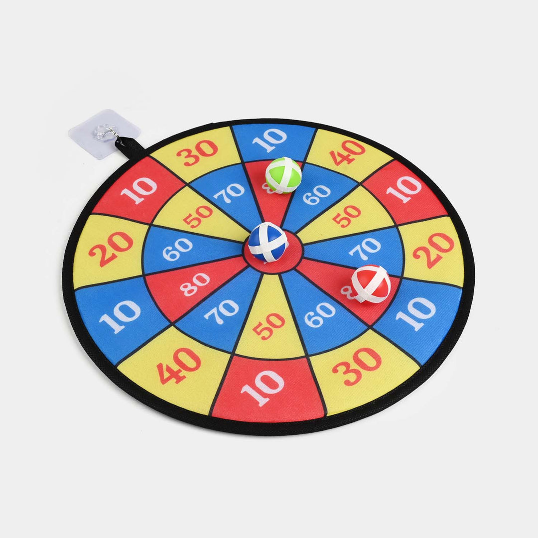 Kids Play Dart Board 36CM with Sticky Balls