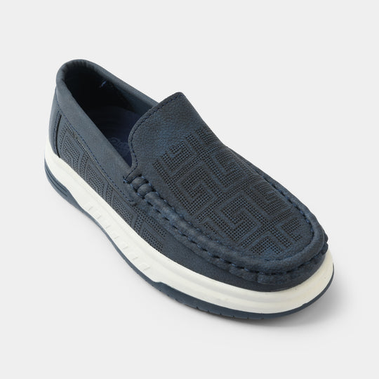 Boys Loafer ZK-4-NAVY