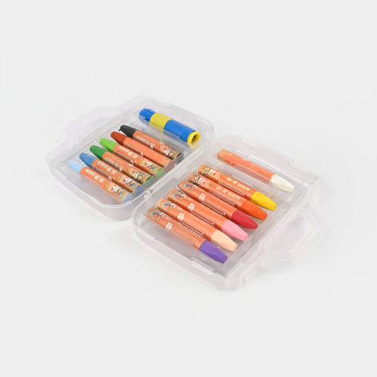 Oil Pastels – 12 Pcs Set with Carry Case