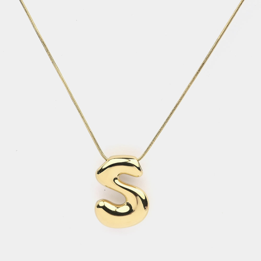 Necklace & Alphabet Pendant for Girls