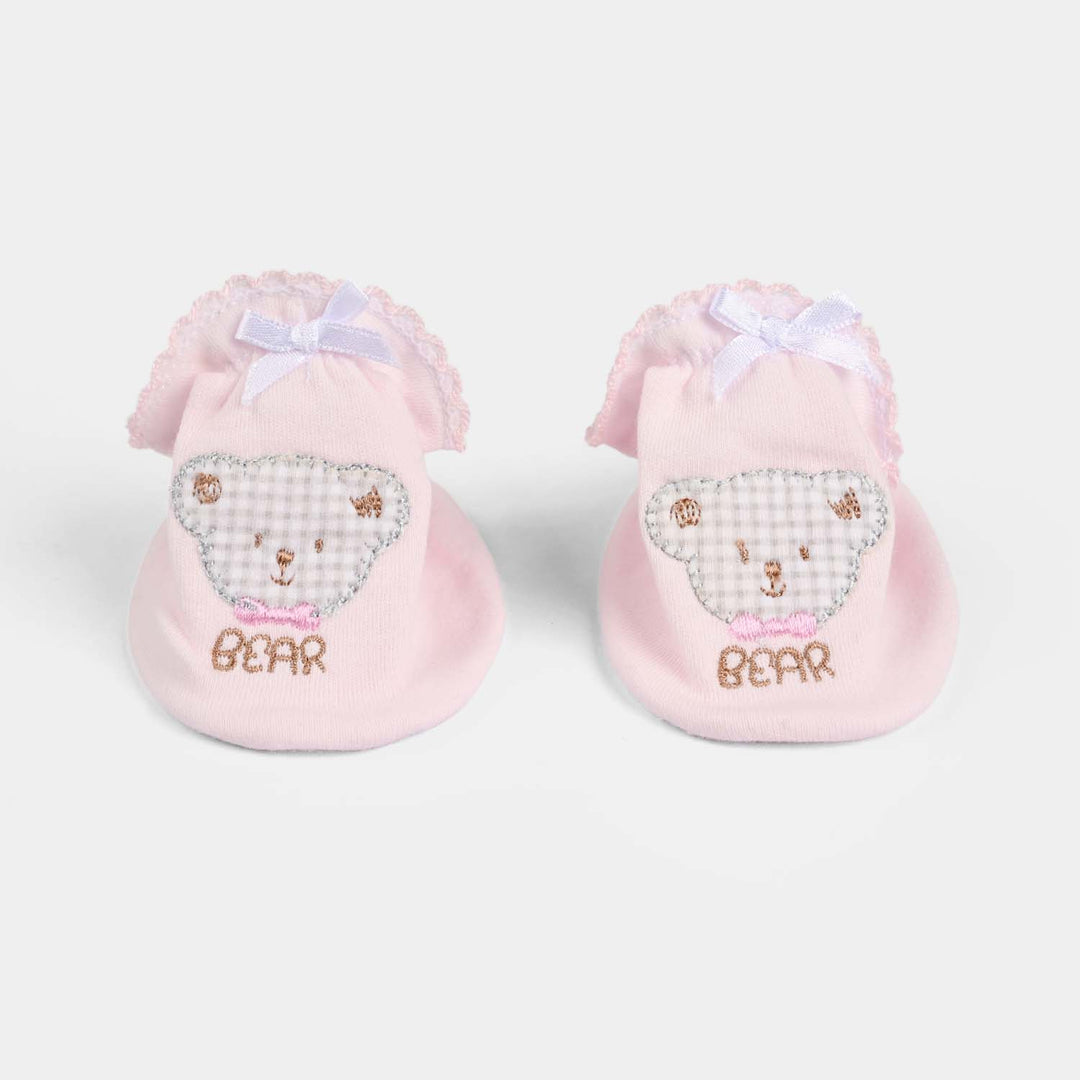 Soft Cotton Baby Booties/Socks | 3-6M