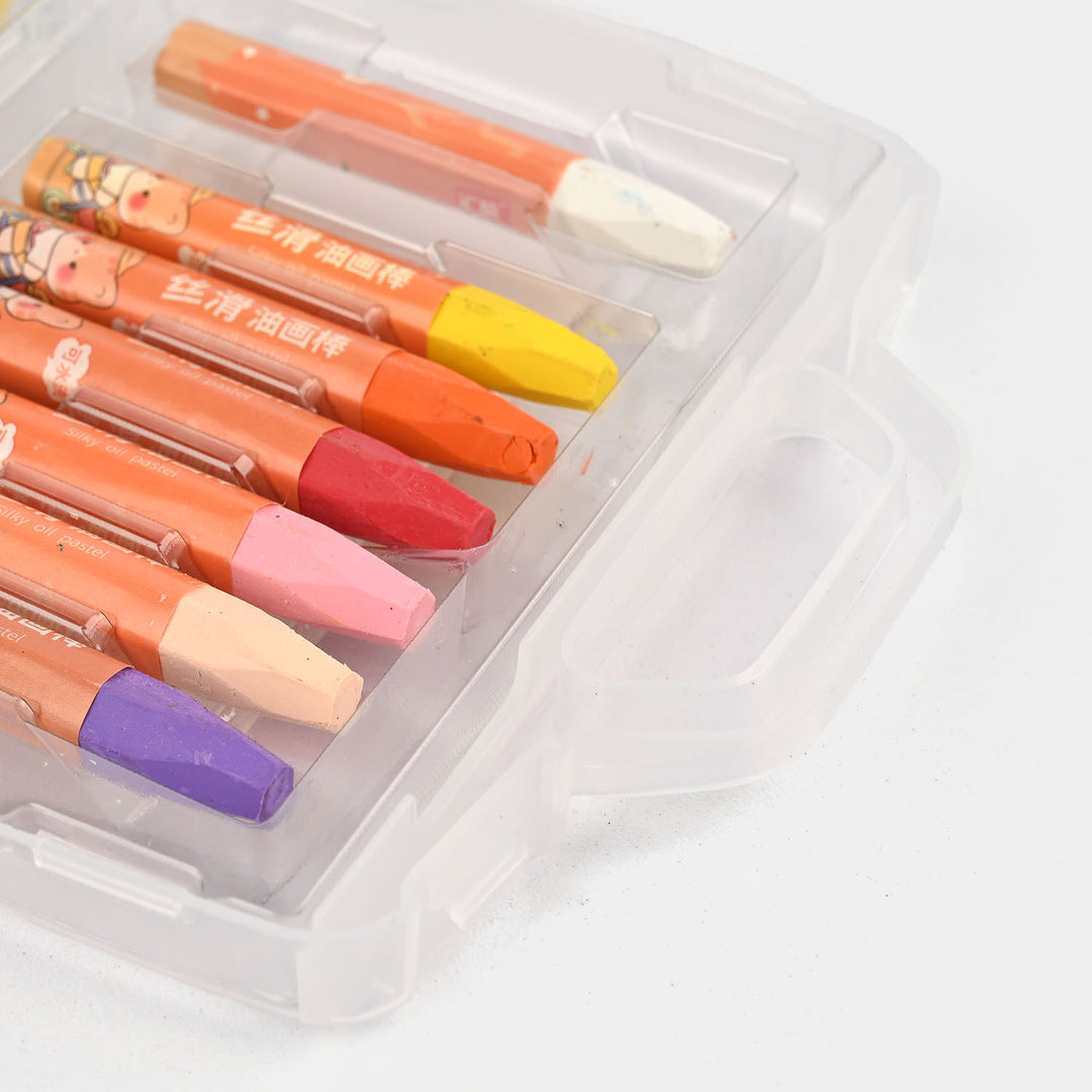 Oil Pastels – 12 Pcs Set with Carry Case