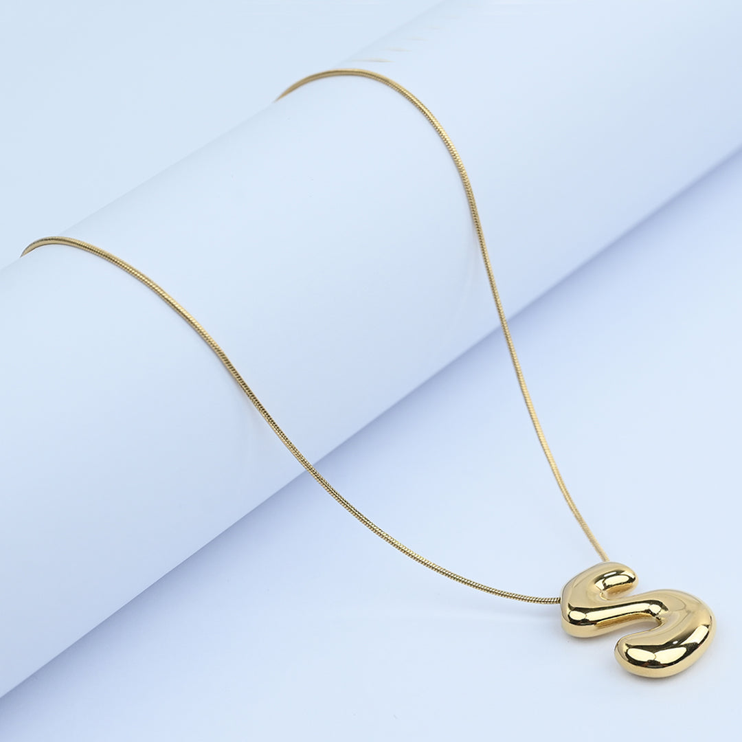 Necklace & Alphabet Pendant for Girls