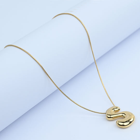 Necklace & Alphabet Pendant for Girls